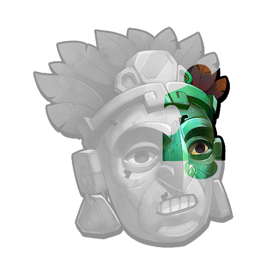 Part of Aztec Mask