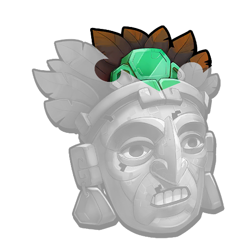 Part of Aztec Mask