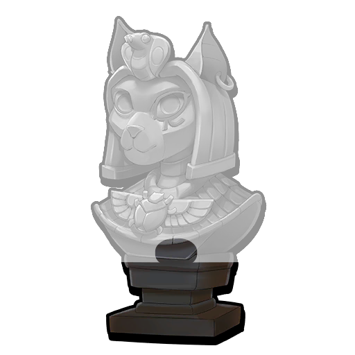 Part of Bastet's Bust