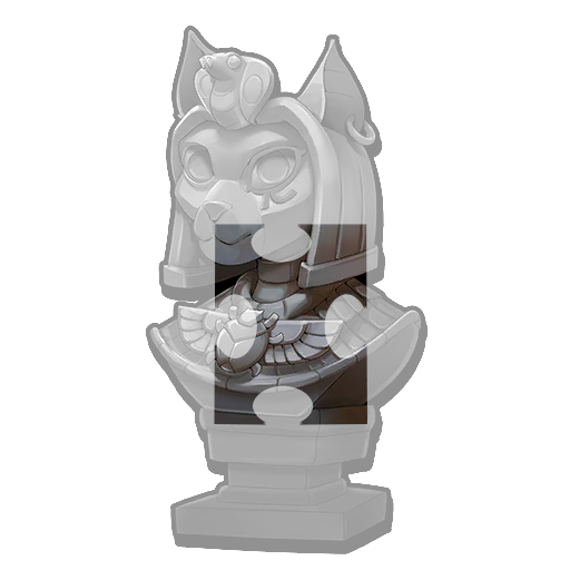 Part of Bastet's Bust