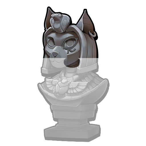 Part of Bastet's Bust