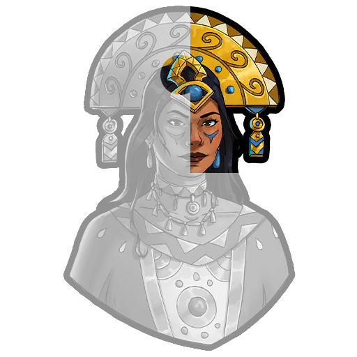 Part of Mama Quilla's Bust