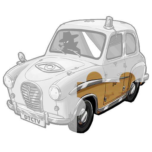 Part of Detective's Car