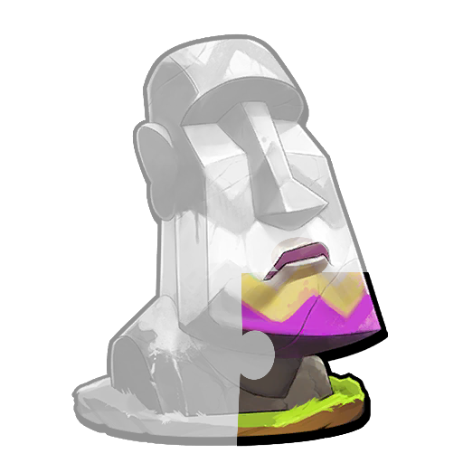 Teil von Osterstatue