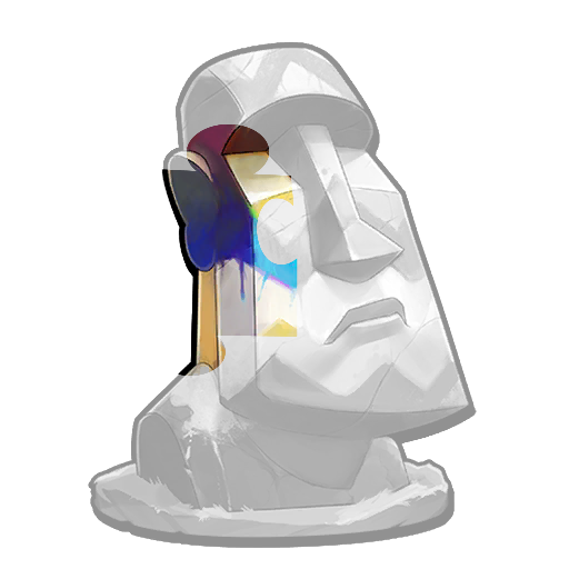 Teil von Osterstatue