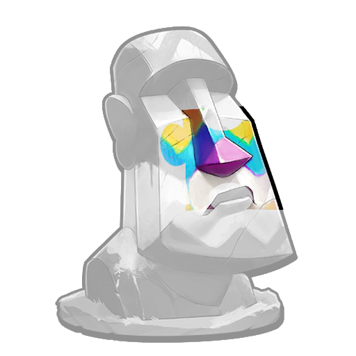 Teil von Osterstatue