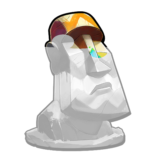 Teil von Osterstatue