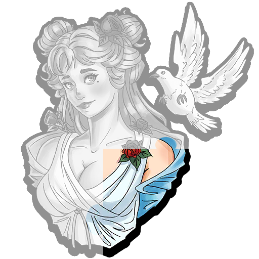 Teil von Aphrodite-Büste